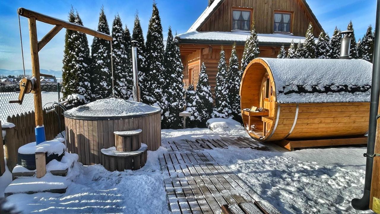 Drevenicka Anicka - Liptovska Mara Villa Liptovský Trnovec Eksteriør bilde